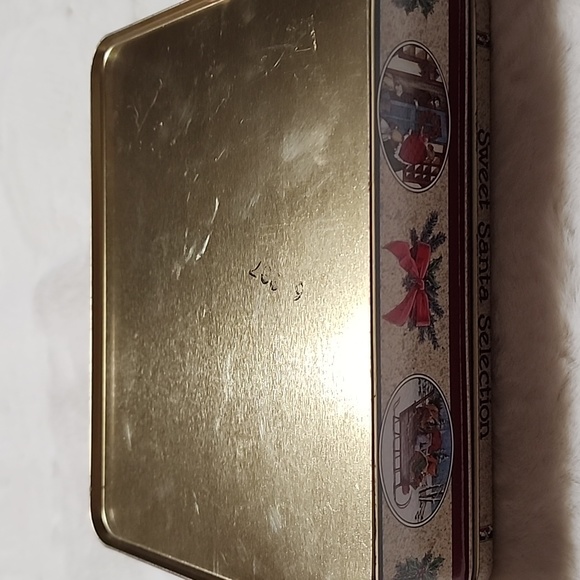 VINTAGE  TIN CANS AND  TRAY CHRISTMAS 🎄 - Picture 6 of 10